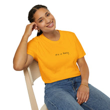 Load image into Gallery viewer, Listen To Your Life (Back of Shirt) Unisex T-Shirt by B E-Z - It's A Thing