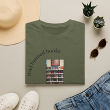 Load image into Gallery viewer, read banned books 2.0 Unisex T-Shirt by B E-Z