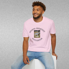 Load image into Gallery viewer, Sports Greatest Motivator- Da Bench ... Unisex T-Shirt by B E-Z
