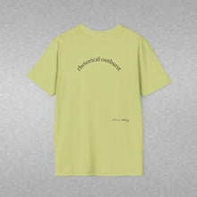 Load image into Gallery viewer, rhetorical outburst Unisex T-Shirt by B E-Z