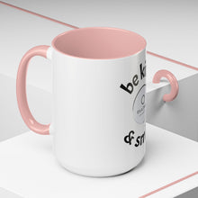 Load image into Gallery viewer, be kind & smile Coffee Mug (15oz)