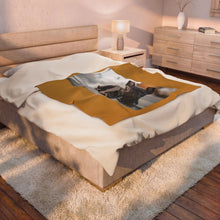 Load image into Gallery viewer, Frenchie Velveteen Plush Blanket