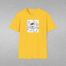 Load image into Gallery viewer, Dancing dog Unisex T-Shirt by B E-Z