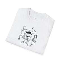 Load image into Gallery viewer, Dancing dog Unisex T-Shirt by B E-Z