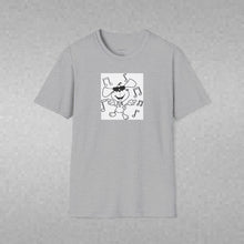 Load image into Gallery viewer, Dancing dog Unisex T-Shirt by B E-Z