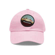 Load image into Gallery viewer, Speed Racer Dad Hat with Leather Patch (Round)