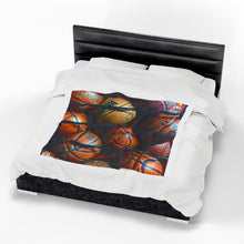 Load image into Gallery viewer, Cage of Balls Velveteen Plush Blanket