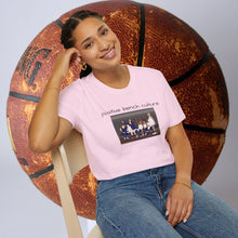 Load image into Gallery viewer, positive bench culture Unisex T-Shirt by B E-Z