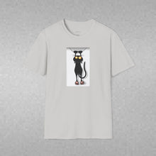 Load image into Gallery viewer, Dangling cat Unisex T-Shirt by B E-Z