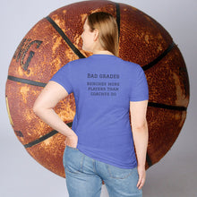 Load image into Gallery viewer, Sports Greatest Motivator- Bad Grades (see back) Unisex T-Shirt by B E-Z