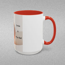 Load image into Gallery viewer, SMILE & PLAY BALL Coffee Mug (15oz)