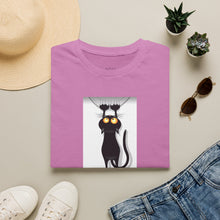 Load image into Gallery viewer, Dangling cat Unisex T-Shirt by B E-Z