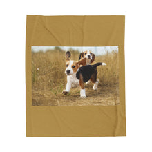 Load image into Gallery viewer, Beagle Velveteen Plush Blanket
