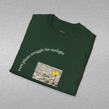 Load image into Gallery viewer, even plants struggle for sunlight Unisex T-Shirt by B E-Z