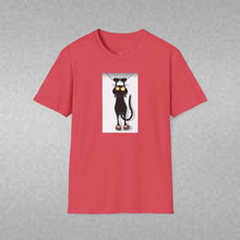 Load image into Gallery viewer, Dangling cat Unisex T-Shirt by B E-Z