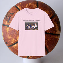 Load image into Gallery viewer, positive bench culture Unisex T-Shirt by B E-Z