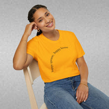 Load image into Gallery viewer, happy spouse, happy house Unisex T-Shirt by B E-Z