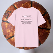 Load image into Gallery viewer, Sports Greatest Motivator- Attitude (see back) Unisex T-Shirt by B E-Z