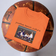 Load image into Gallery viewer, positive bench culture Unisex T-Shirt by B E-Z
