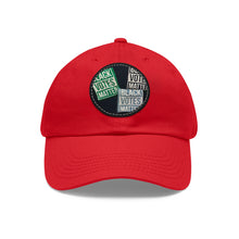 Load image into Gallery viewer, Black Votes Matter Dad Hat with Leather Patch (Round)