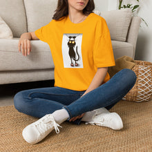 Load image into Gallery viewer, Dangling cat Unisex T-Shirt by B E-Z