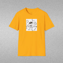 Load image into Gallery viewer, Dancing dog Unisex T-Shirt by B E-Z