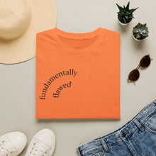 Load image into Gallery viewer, fundamentally flawed Unisex T-Shirt by B E-Z