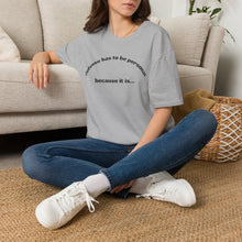Load image into Gallery viewer, Defense has to be Personal Unisex T-Shirt by B E-Z