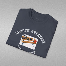 Load image into Gallery viewer, Sports' Greatest Motivator- Laziness (see back) Unisex T-Shirt by B E-Z