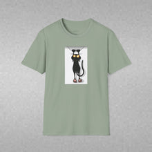 Load image into Gallery viewer, Dangling cat Unisex T-Shirt by B E-Z