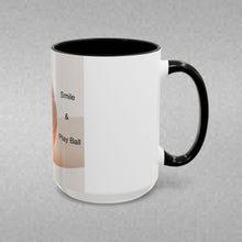 Load image into Gallery viewer, SMILE & PLAY BALL Coffee Mug (15oz)