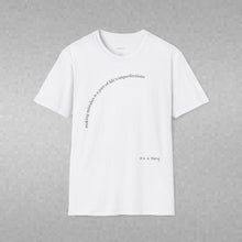 Load image into Gallery viewer, making mistakes is part of ... Unisex T-Shirt by B E-Z