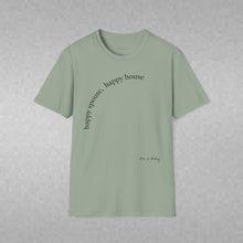 Load image into Gallery viewer, happy spouse, happy house Unisex T-Shirt by B E-Z