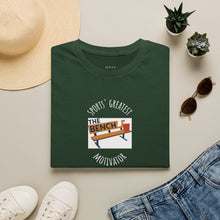 Load image into Gallery viewer, Sports' Greatest Motivator - The Bench Unisex T-Shirt by B E-Z
