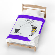 Load image into Gallery viewer, Kobe! Velveteen Plush Blanket