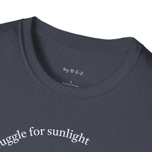 Load image into Gallery viewer, even plants struggle for sunlight Unisex T-Shirt by B E-Z