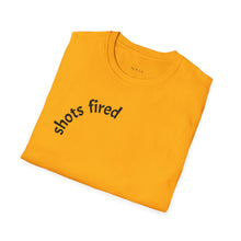 Load image into Gallery viewer, Shots fired Unisex T-Shirt by B E-Z
