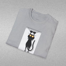 Load image into Gallery viewer, Dangling cat Unisex T-Shirt by B E-Z