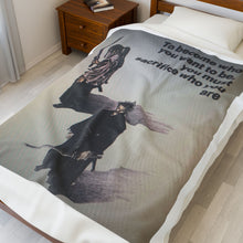 Load image into Gallery viewer, Sacrifice Velveteen Plush Blanket