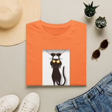 Load image into Gallery viewer, Dangling cat Unisex T-Shirt by B E-Z