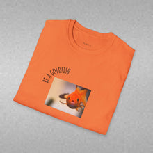 Load image into Gallery viewer, be a goldfish Unisex T-Shirt by B E-Z