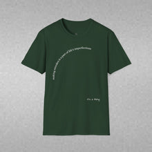 Load image into Gallery viewer, making mistakes is part of ... Unisex T-Shirt by B E-Z