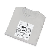 Load image into Gallery viewer, Dancing dog Unisex T-Shirt by B E-Z