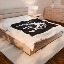 Load image into Gallery viewer, TTP (Trust The Process) Velveteen Plush Blanket