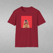 Load image into Gallery viewer, Doggie kiss Unisex T-Shirt by B E-Z
