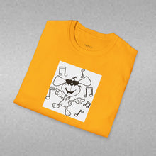 Load image into Gallery viewer, Dancing dog Unisex T-Shirt by B E-Z
