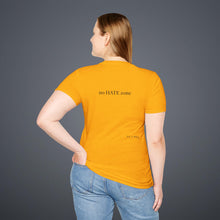 Load image into Gallery viewer, no Hate zone Unisex T-Shirt by B E-Z