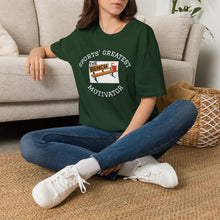 Load image into Gallery viewer, Sports' Greatest Motivator- Laziness (see back) Unisex T-Shirt by B E-Z
