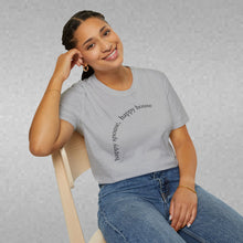 Load image into Gallery viewer, happy spouse, happy house Unisex T-Shirt by B E-Z