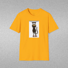 Load image into Gallery viewer, Dangling cat Unisex T-Shirt by B E-Z